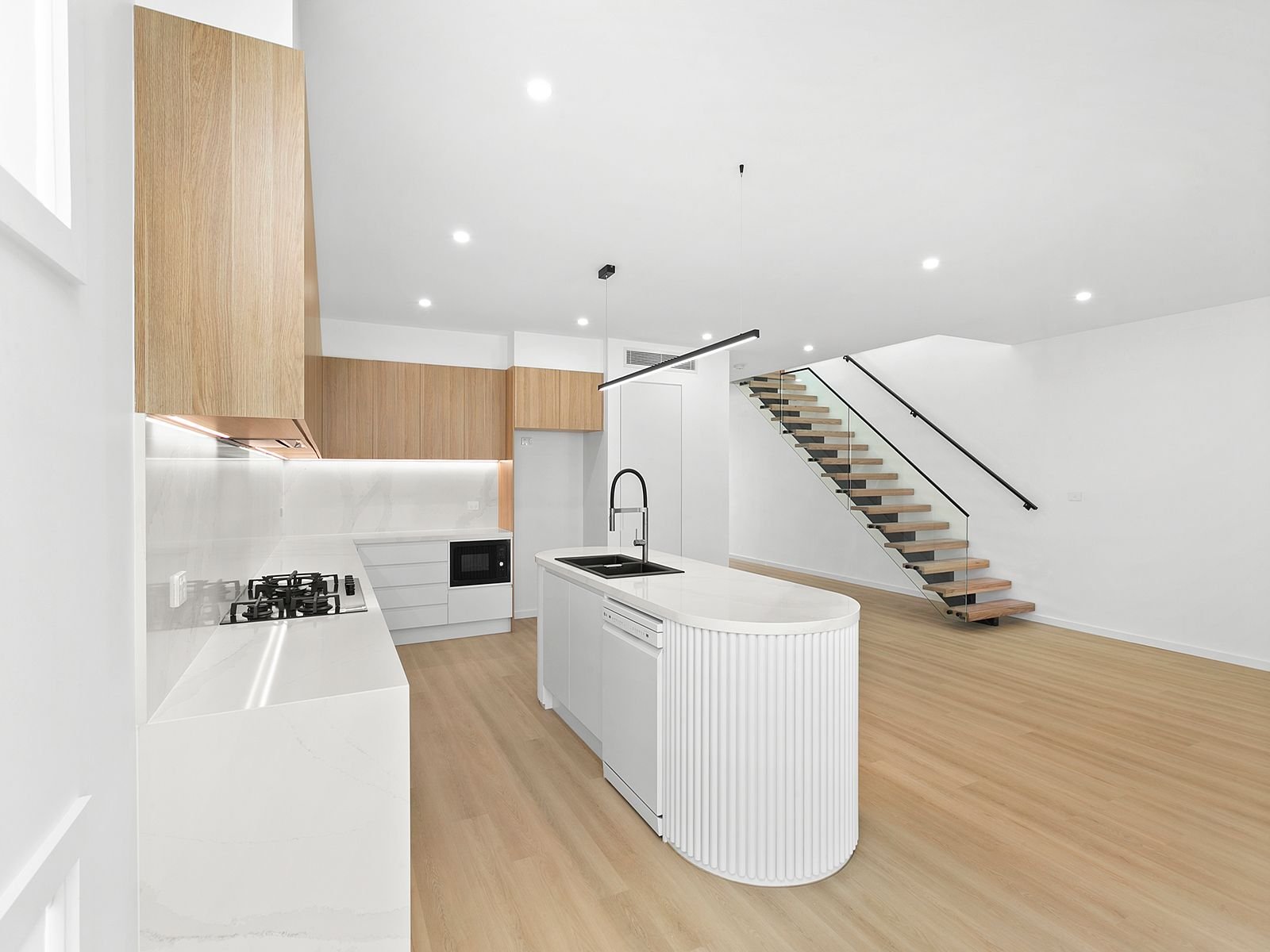 Lisbon St Sylvania Kitchen Stairs.3